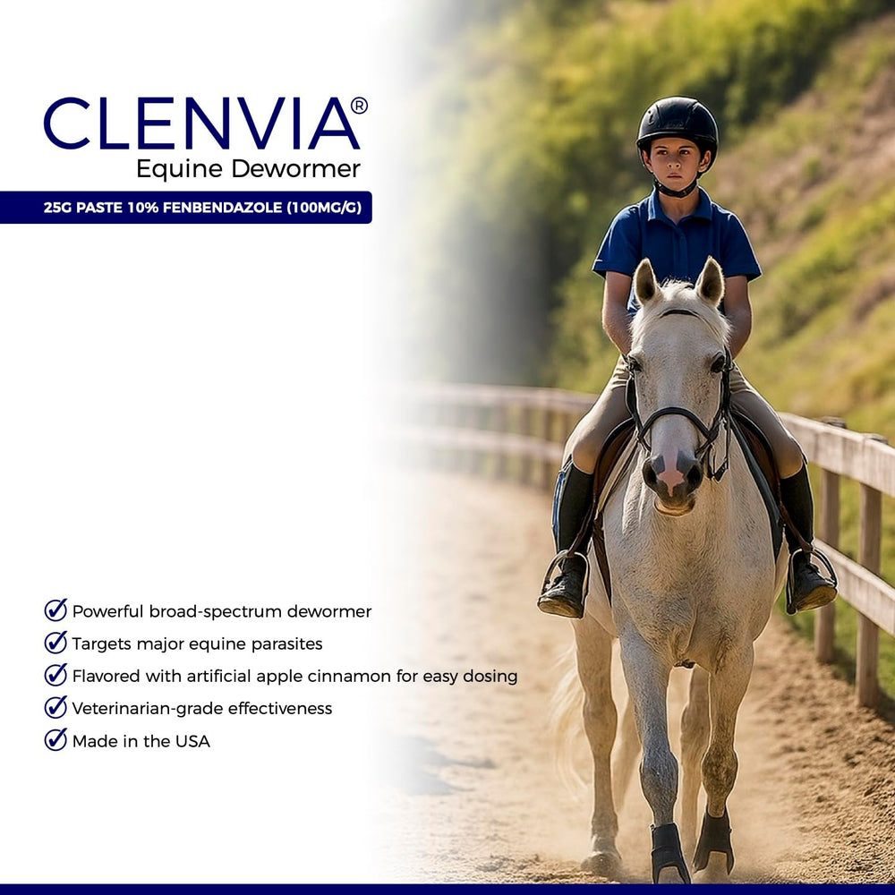 CLENVIA 25g syringes with marked dosing for accurate administration.