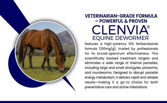 CLENVIA safe-use for foals to seniors when used as directed.