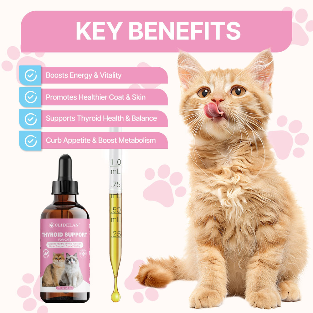 Clidelan liquid drops dispensed for easy administration and steady energy.