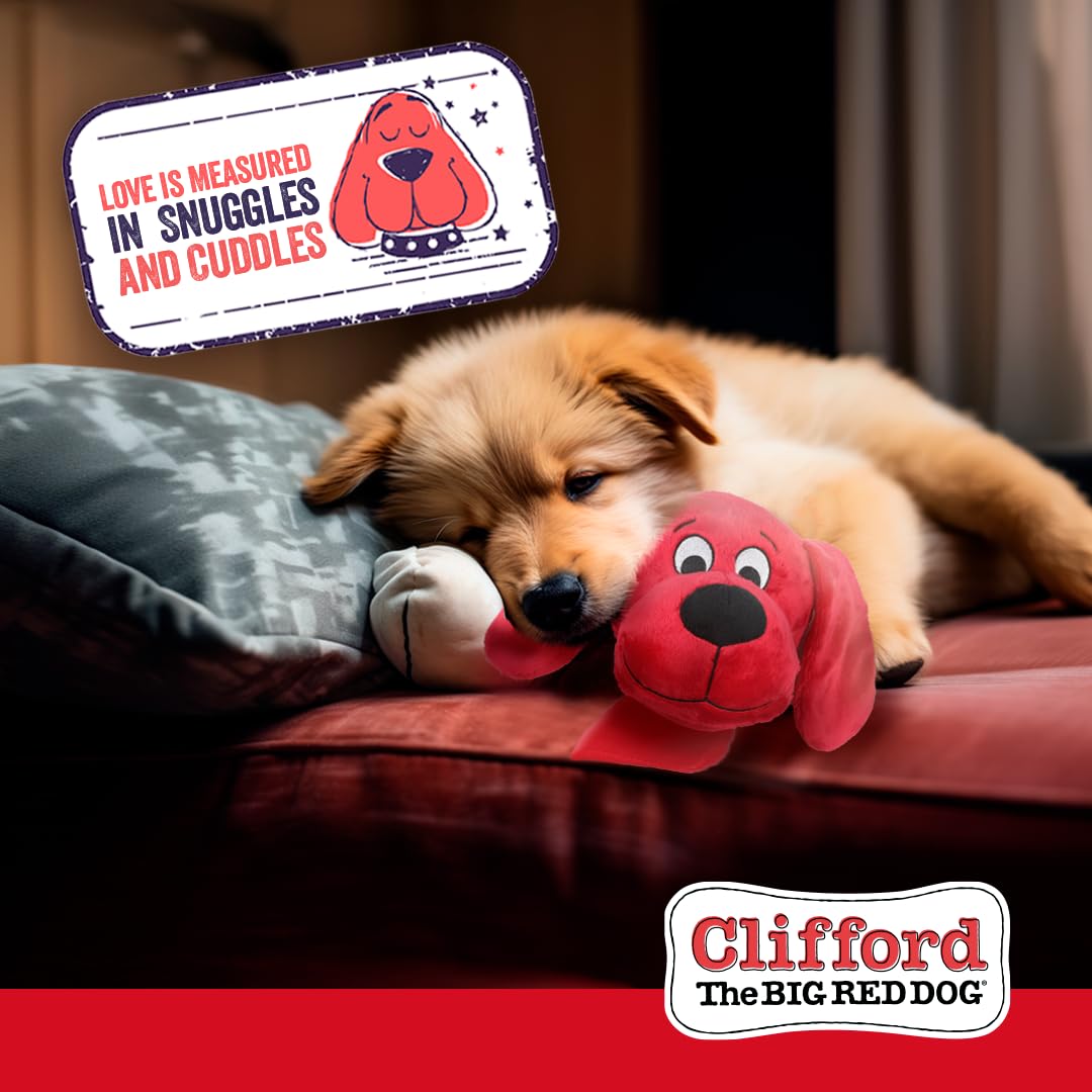 Clifford Snug Snuffy 6-inch mini toy ideal for small-breed play sessions
