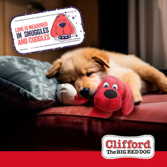 Clifford Snug Snuffy 6-inch mini toy ideal for small-breed play sessions