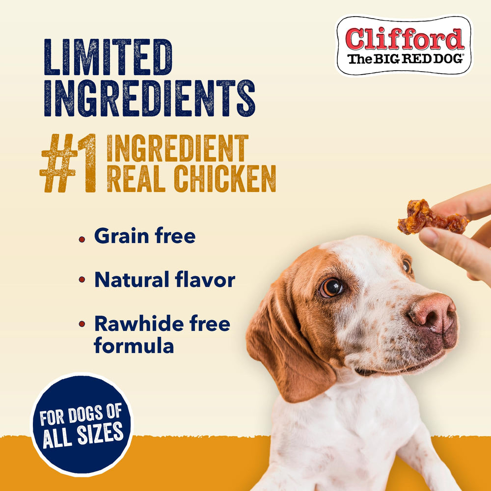 Clifford soft-training-treats training-variety-snacks close-up showcases rewards for every routine