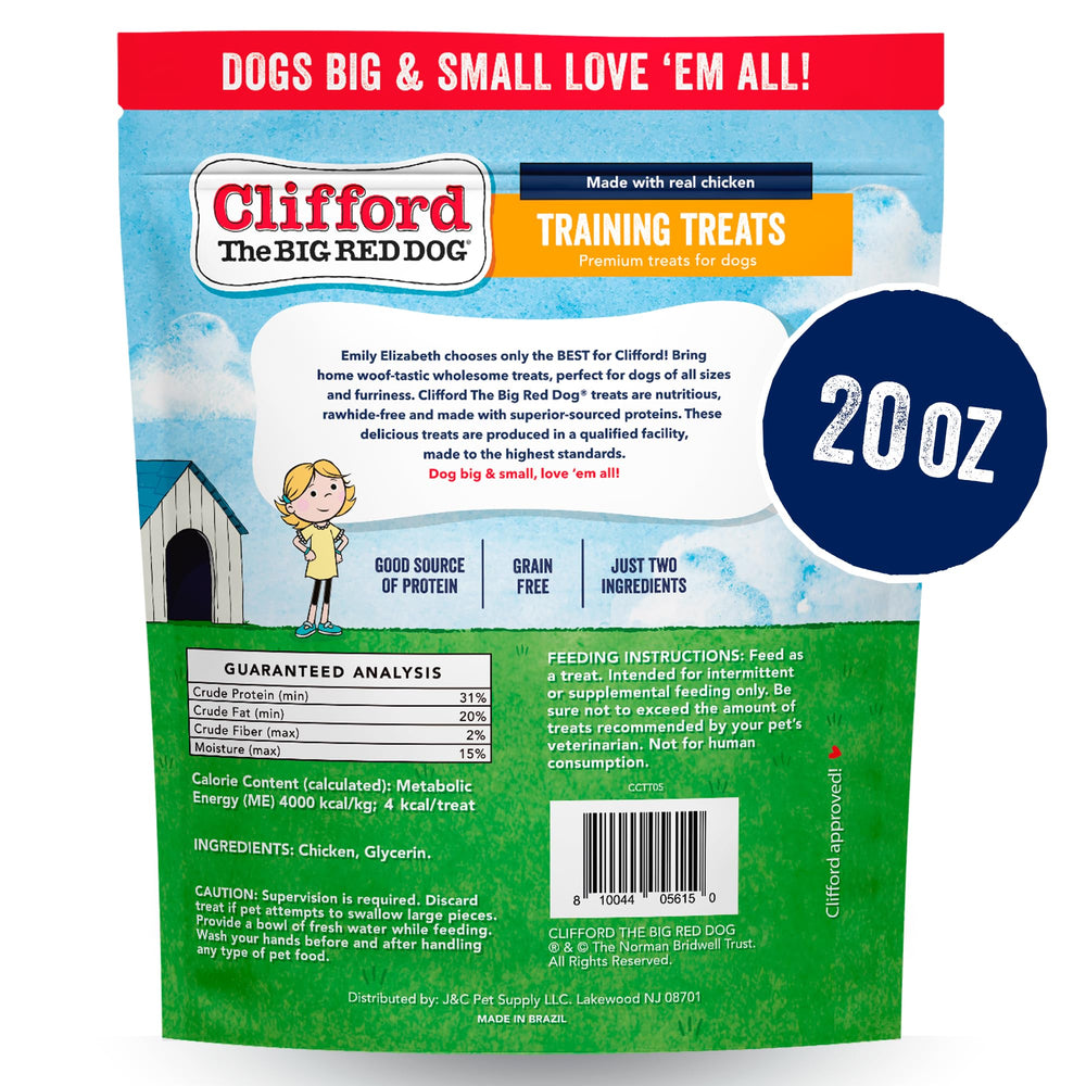 Clifford soft-training-treats small-dogs chewy texture boosts focus during sessions