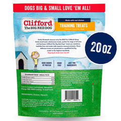 Clifford soft-training-treats small-dogs chewy texture boosts focus during sessions