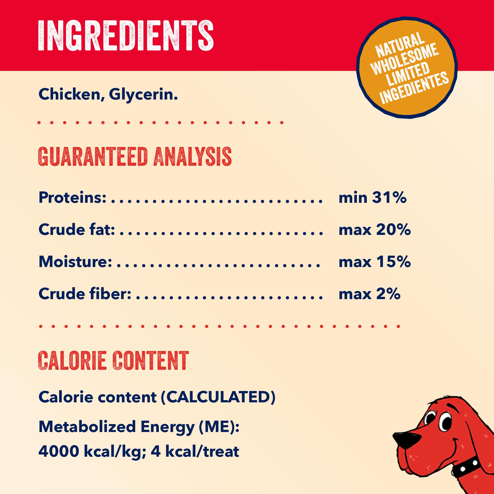 Clifford soft-training-treats 20oz-pack-shot displays generous daily training supply