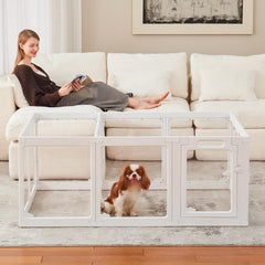 ClimbHope playpen offers 360° panorama for easy supervision