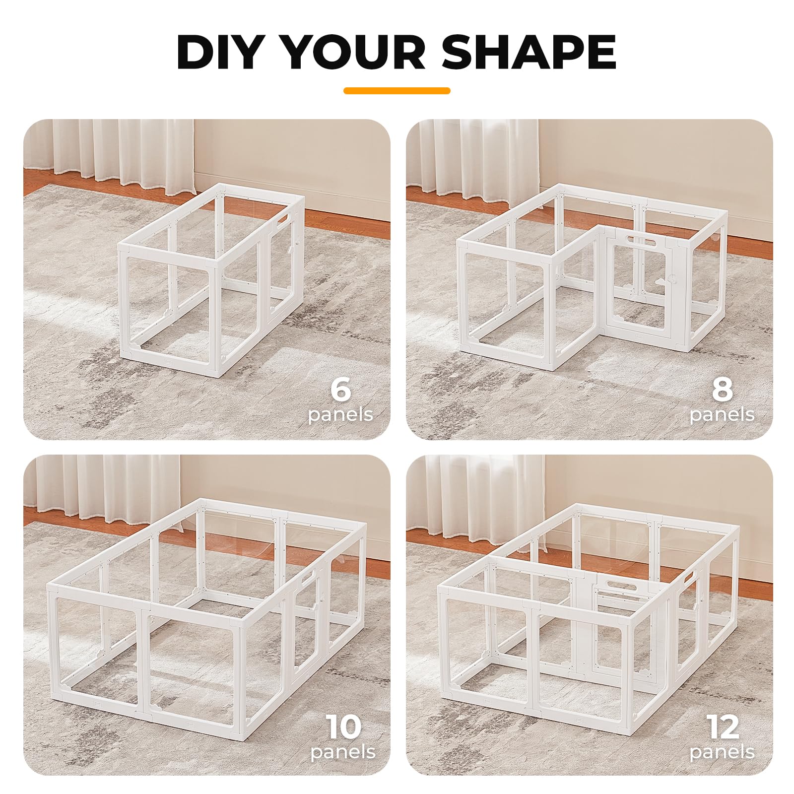 ClimbHope playpen surface cleans easily with a damp cloth