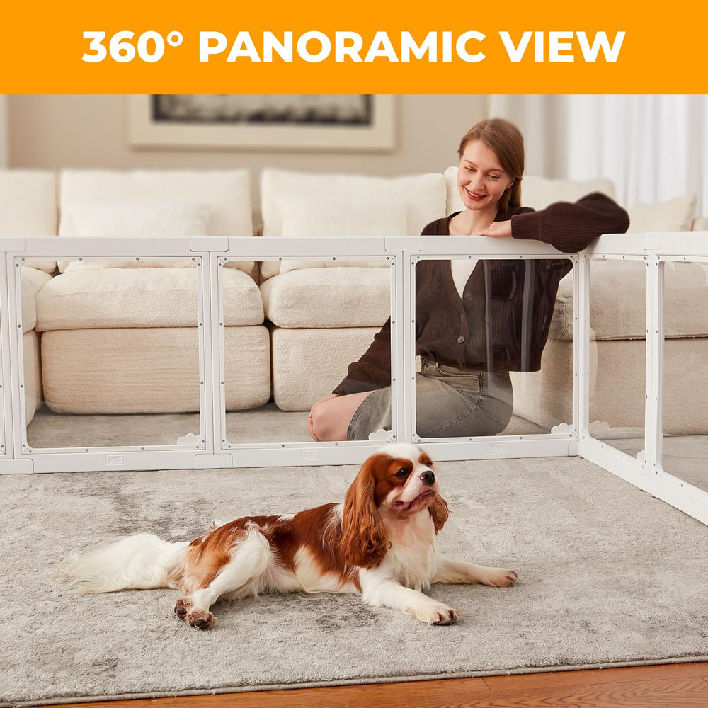 ClimbHope playpen with secure panel locks for stability