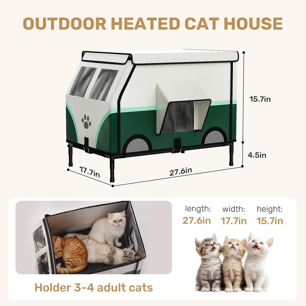 ClimbHope easy-setup portable cat shelter suitable for balcony or yard