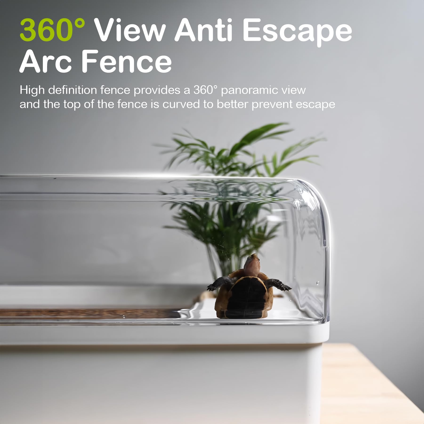 Clioran-anti-escape-design reduces escape risks while offering full 360° visibility.