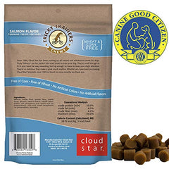 Cloud Star Tricky Trainers liver flavor treats with savory aroma for training rewards.