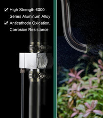Clscea CO2 diffuser transparent window view shows diffusion status clearly.