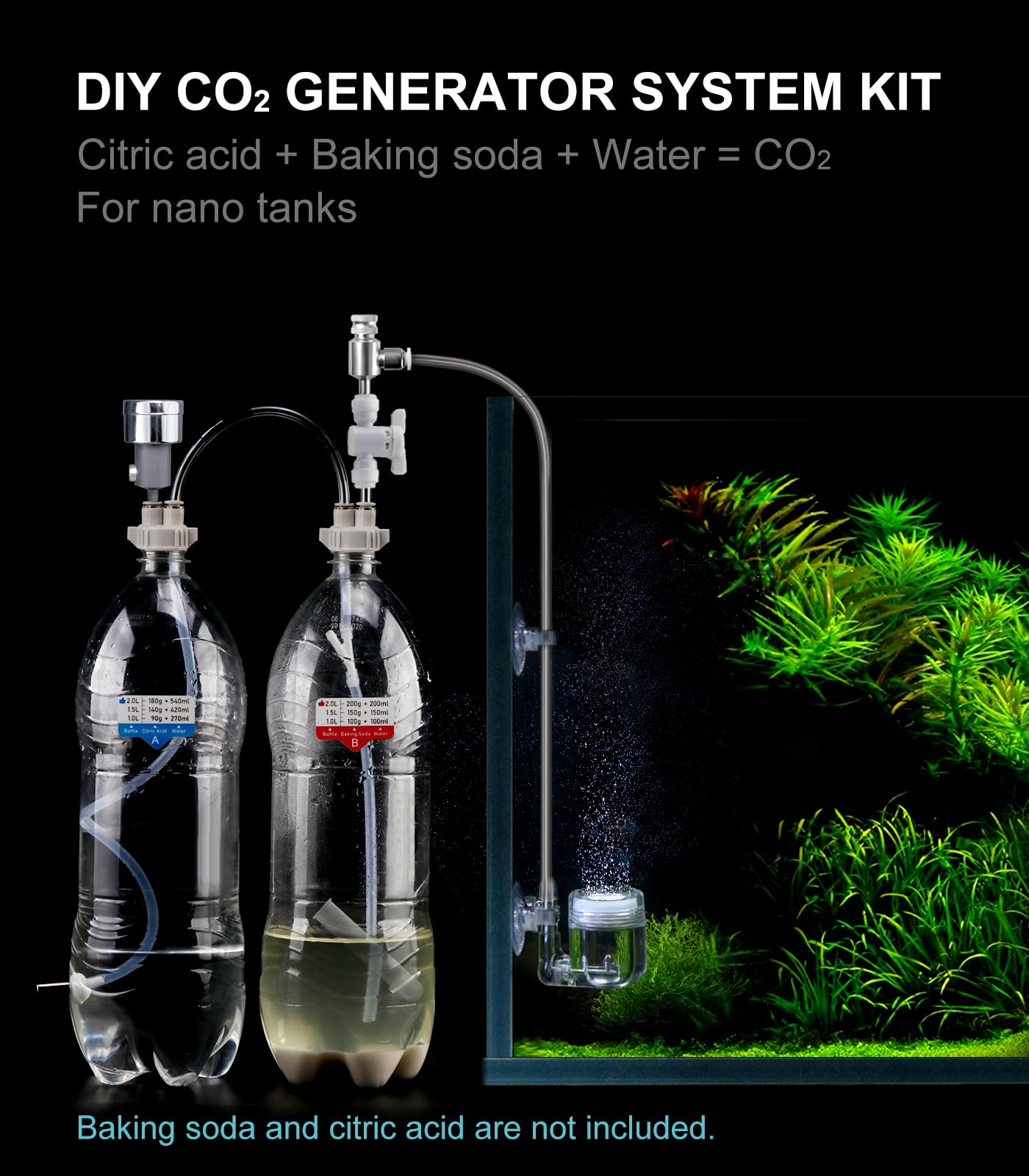 Clscea G211 starting tube image showcasing quick green-pressure setup