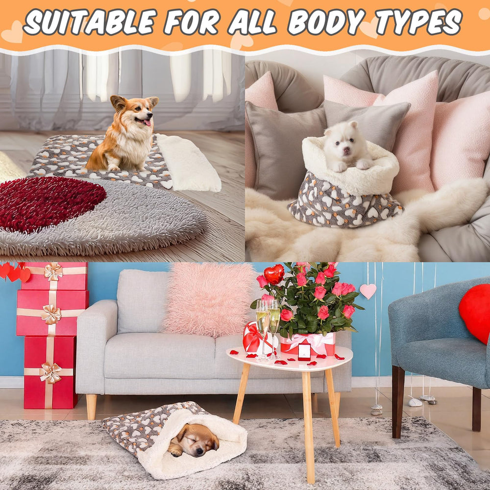 Clysee cat sleeping bag gray fabric blends with decor while keeping pets warm.