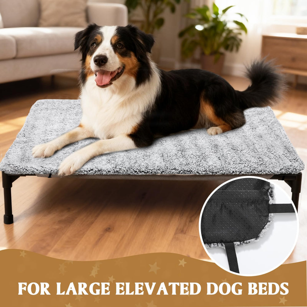 Clysee pad in use demonstrates stable surface with non-slip bottom.