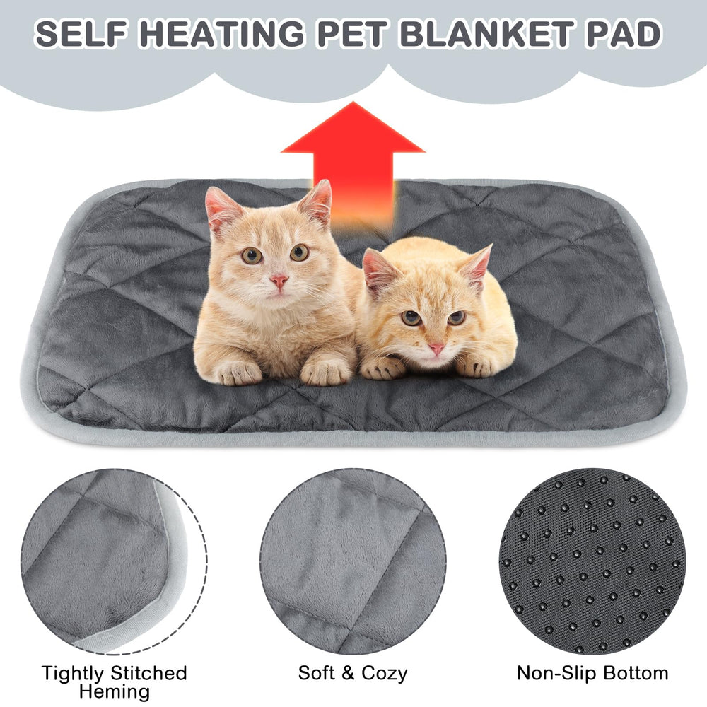Clysee safe self-warming mat without cords for safe, wire-free warmth.