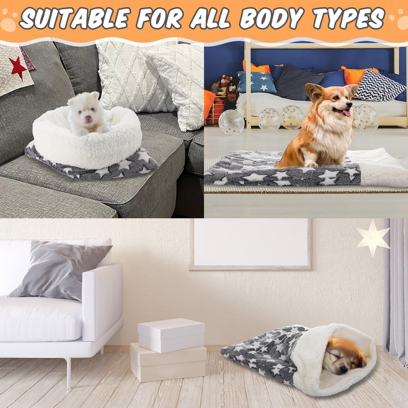 Clysee self-heating cat sleeping bag living room setup shows versatile placement for pets