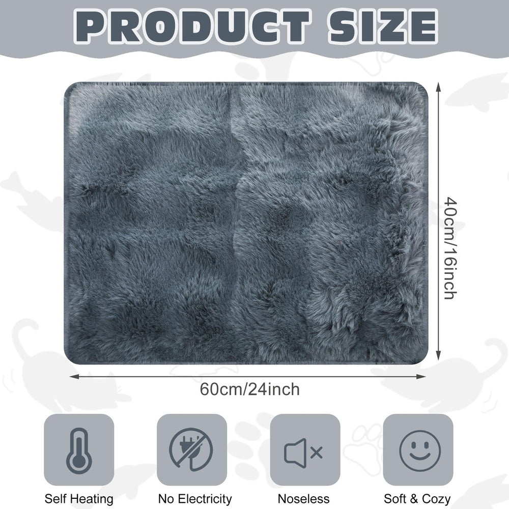 Clysee self-warming cat bed removable cover highlights easy machine-wash care