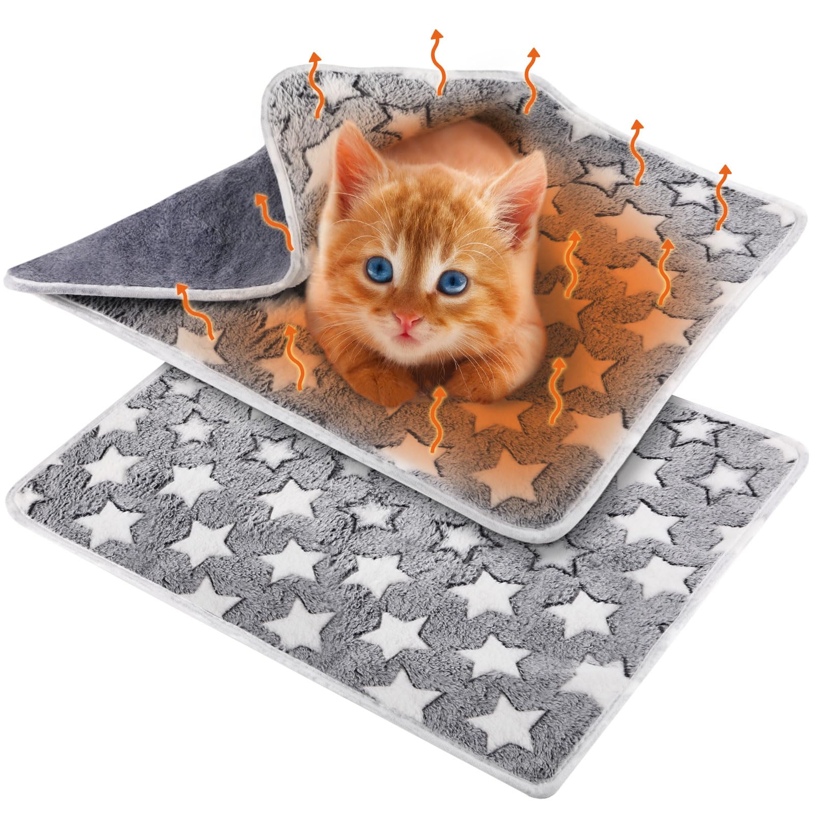Clysee self warming cat pad two-piece packaging for easy warmth on the go