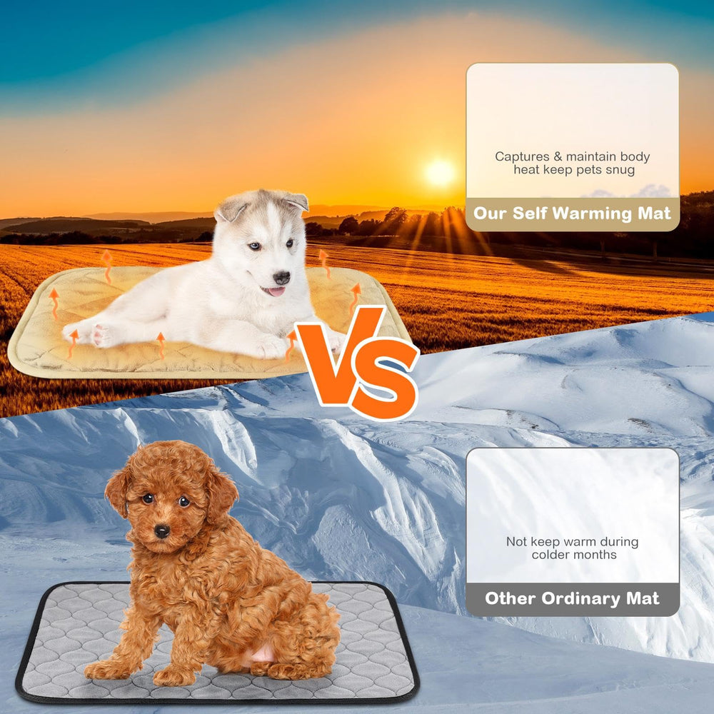 Clysee self-warming pet pad anti-slip bottom prevents sliding during play
