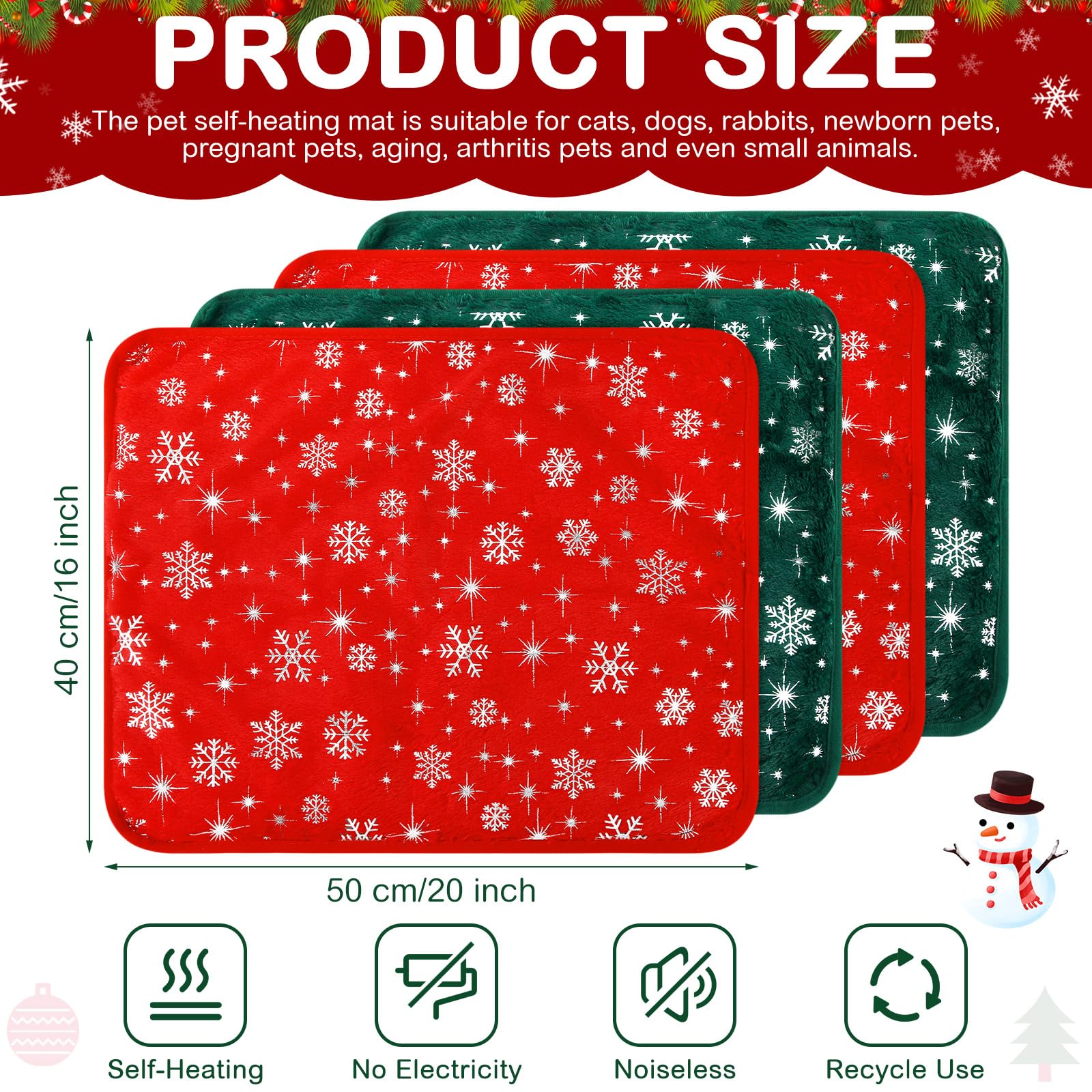 Clysee Snowflake self-heating cat bed inside a crate for warm naps