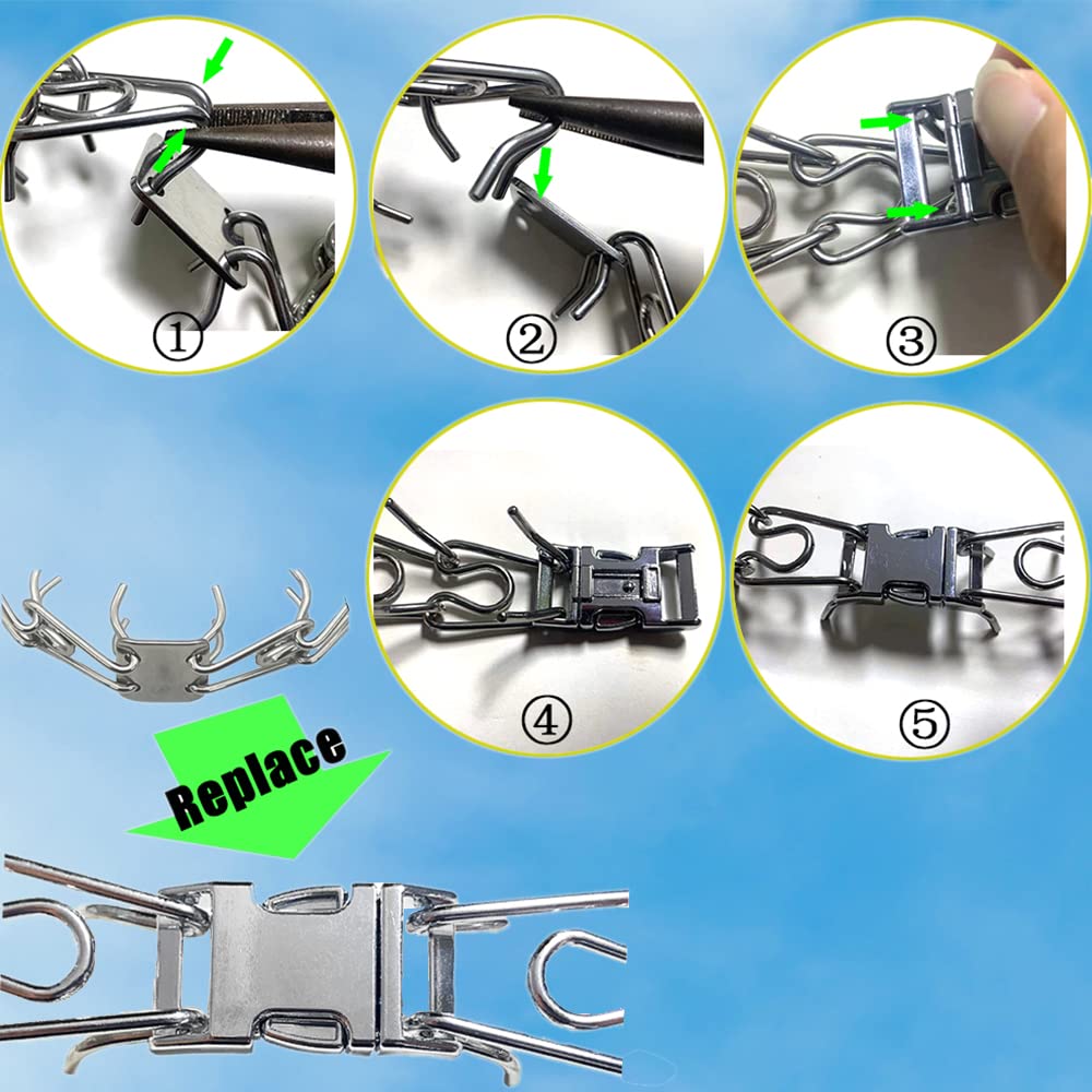 CMIYUYNG stainless steel buckle close view with rust-resistant plating.