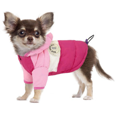 CMREAEC dog vest winter coat small dog hooded for chilly walks