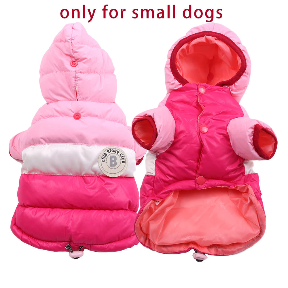 CMREAEC small dog coat breathable warm fabric for everyday comfort