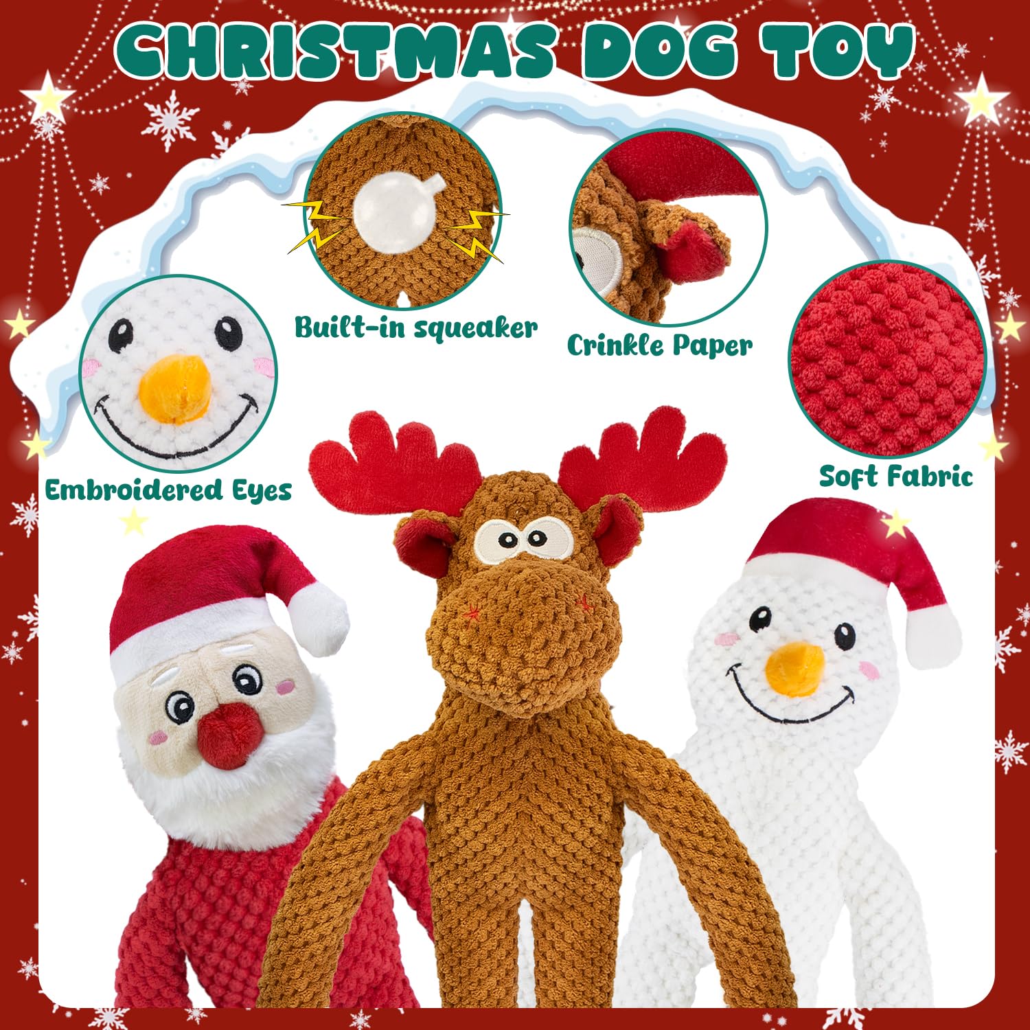 CneeeeeB Snowman Toy delivers engaging sounds for daily teething moments.