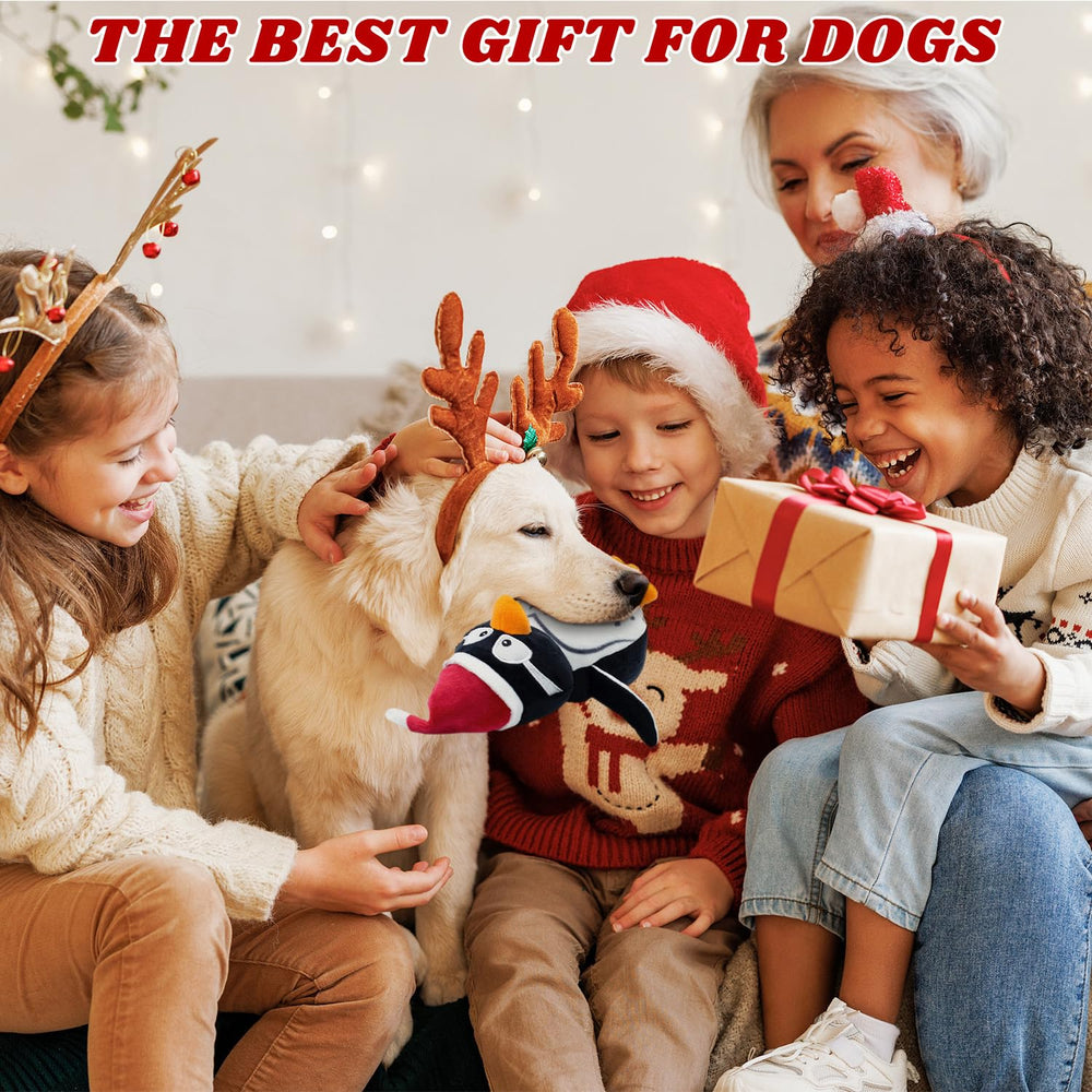CneeeeeB indoor-outdoor penguin toy suits dogs of all sizes