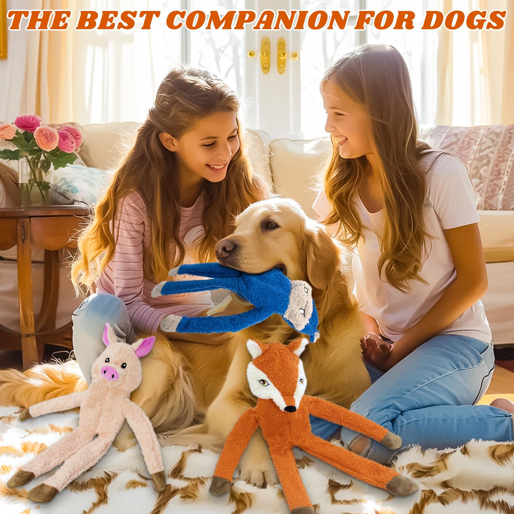 CneeeeeB three-pack interactive toys keep dogs engaged at home.