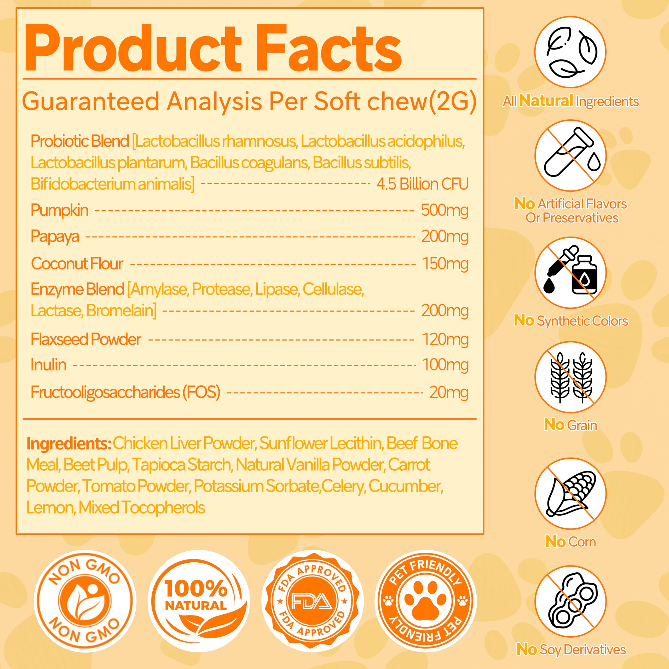 Cnido Petteri flaxseed omega-3 chews convey skin comfort and shinier coat.