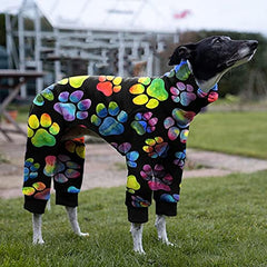 Cnkwei dog pajamas soft-lined design ideal for chilly seasons and snug lounging.