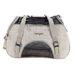 Coastal Bergan Comfort Carrier shows breathable mesh panels for pet comfort during travel.