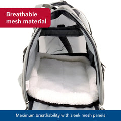 Coastal Bergan Comfort Carrier washable bed offers cushioned comfort on trips.