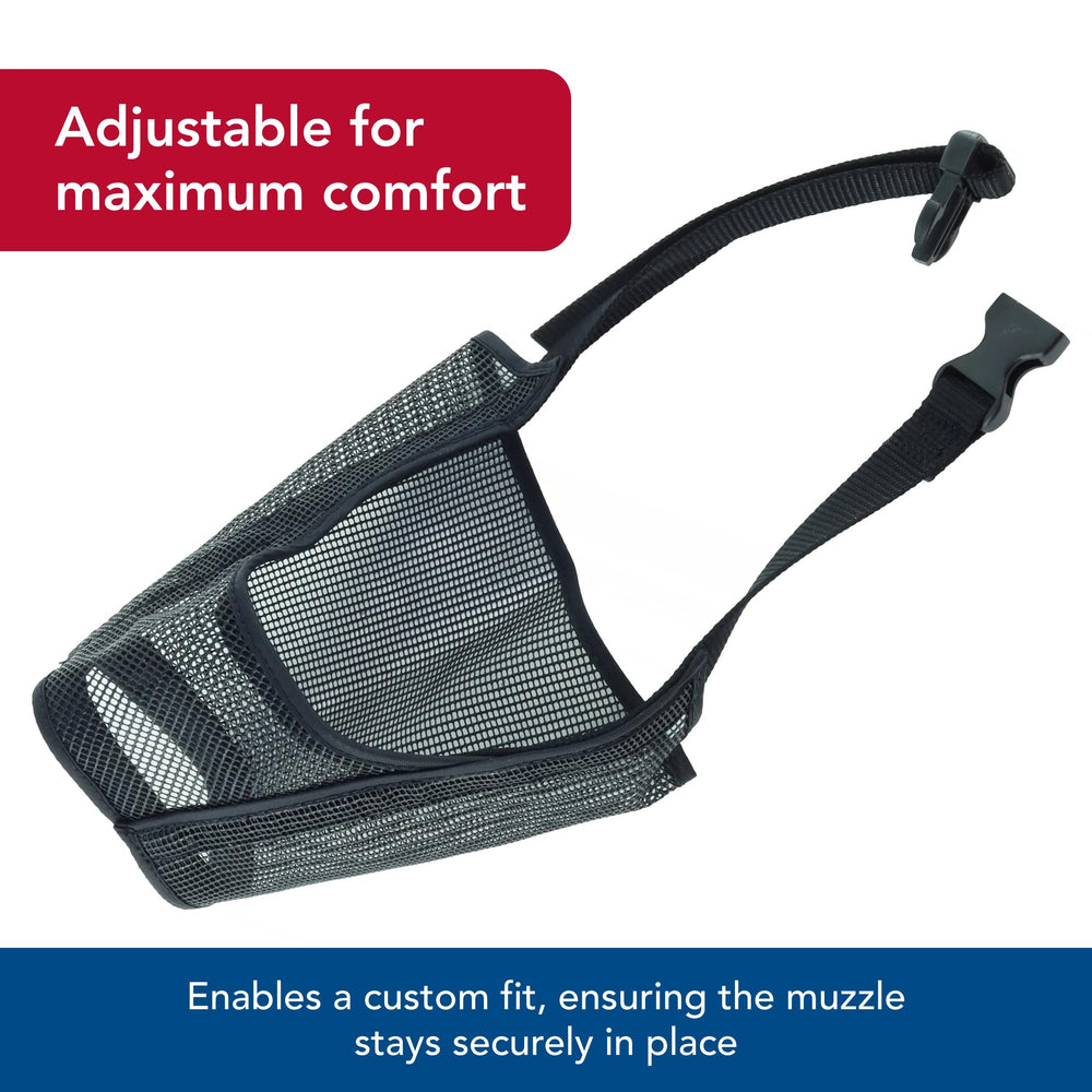 Coastal Best Fit Grooming Muzzle Durable Design withstands frequent grooming sessions.