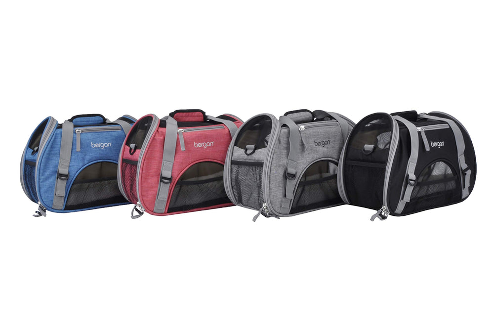 Coastal Bergan Comfort Carrier black and grey look fits travel gear