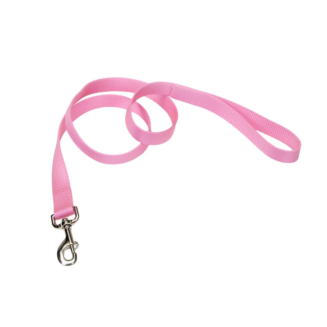 Correa Coastal Pet rosa brillante para paseos con control cómodo.
