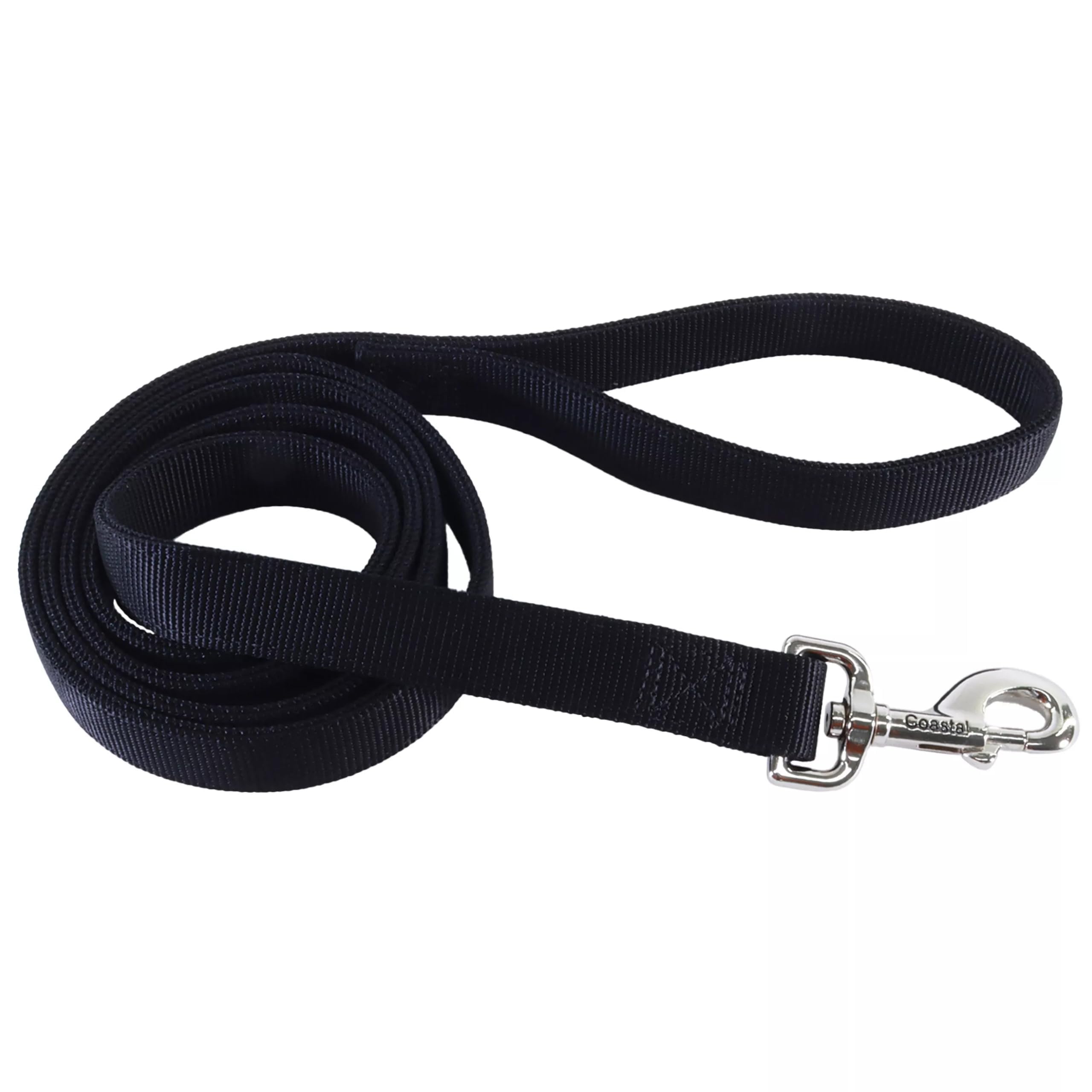 Coastal Pet double-ply leash in hand shows sturdy grip for daily walks