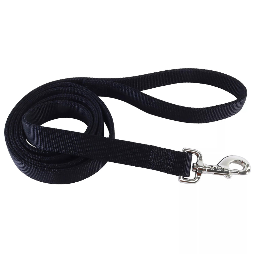 Coastal Pet double-ply leash in hand shows sturdy grip for daily walks