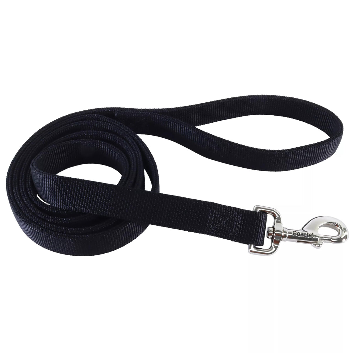 Coastal Pet double-ply leash in hand shows sturdy grip for daily walks