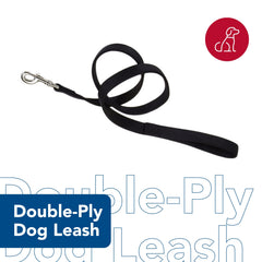 Coastal Pet double-ply leash shows two-layer nylon for lasting durability
