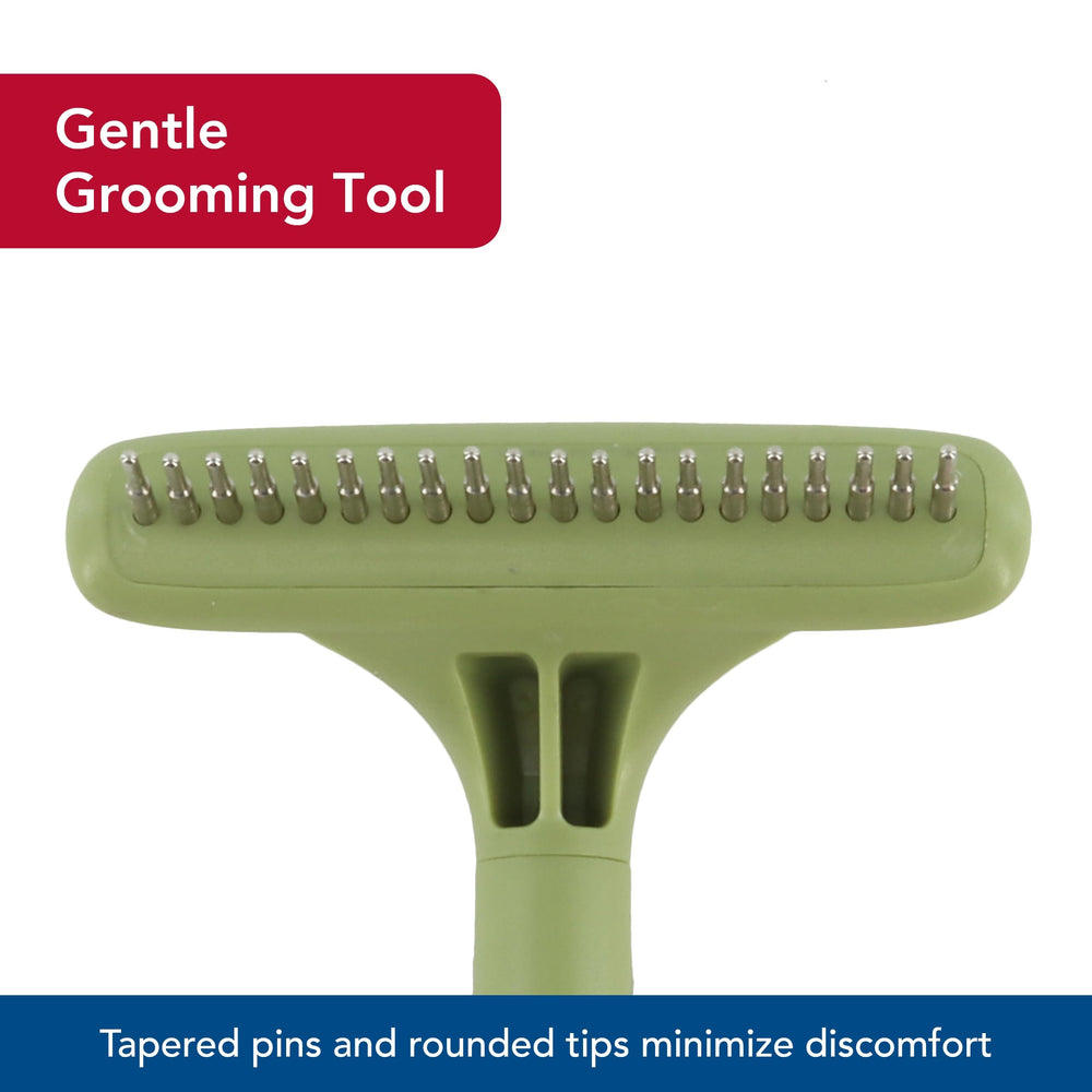 Coastal Safari dematting action illustrates easy detangling and smoother coats