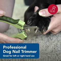 Coastal Pet Safari nail trimmer ergonomic grip reduces hand strain during grooming