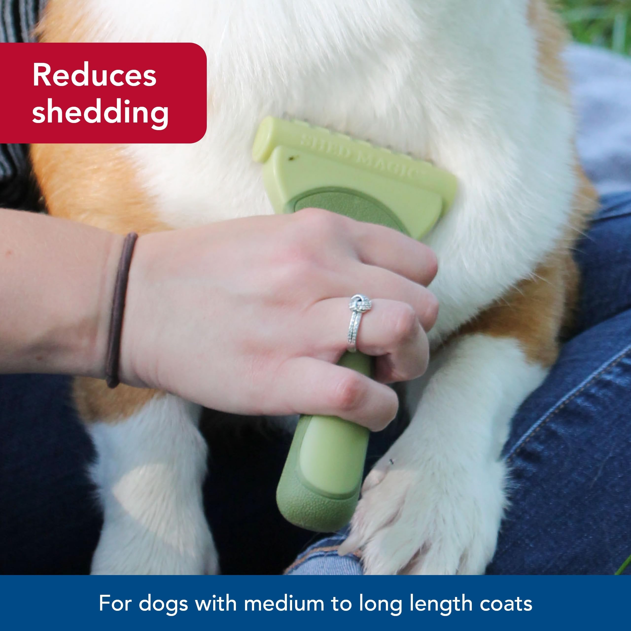 Coastal Safari Shed Magic mats removal aids detangling for smooth coats
