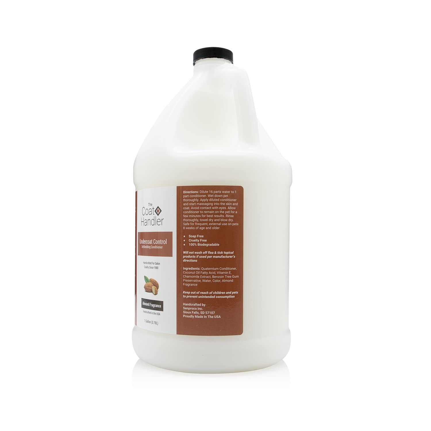 The Coat Handler Chamomile Extract Base highlights a gentle, skin-friendly conditioning formula.