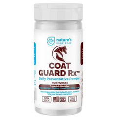 Coat Guard Rx large jar ready for daily care to help keep your horse’s coat clean and fresh