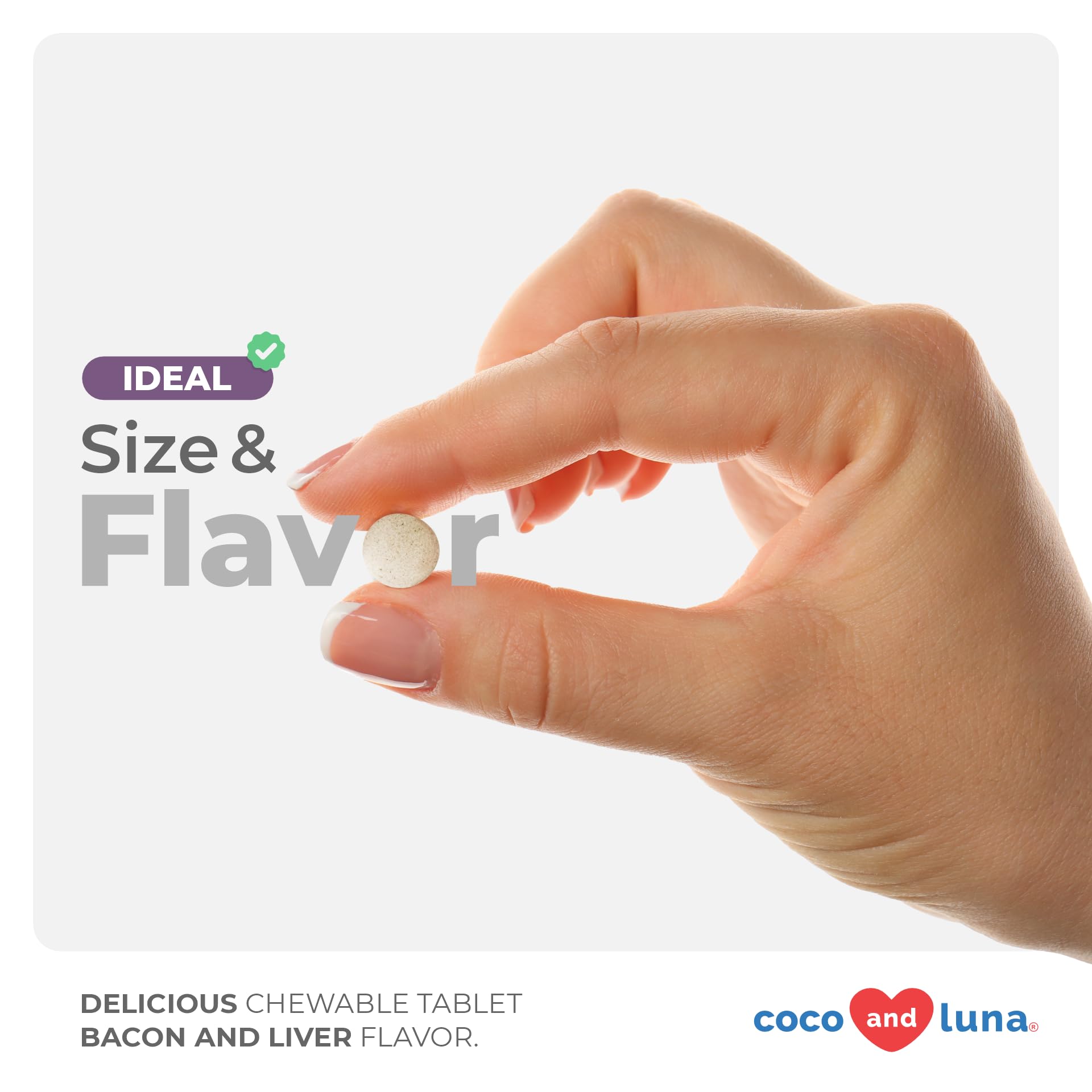 Coco and Luna Milk Thistle label — liver support potential for canine health.