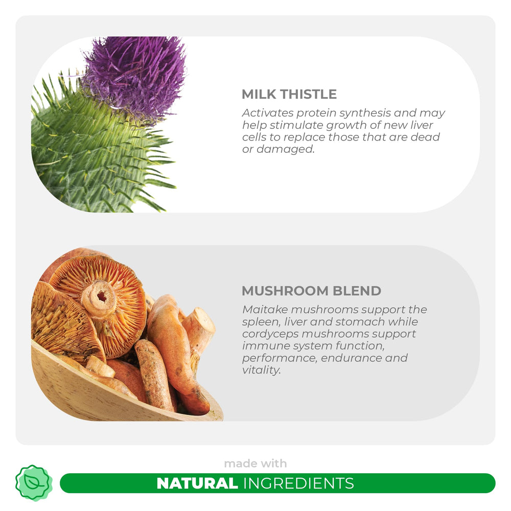 Coco and Luna Mushroom Complex bottle close-up — turkey tail ingredient spotlight for dogs.