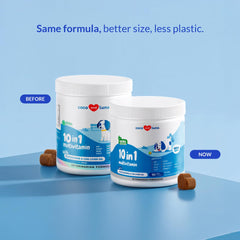 Coco and Luna skin and coat omega-3 cod liver oil boosts shine and joint comfort.